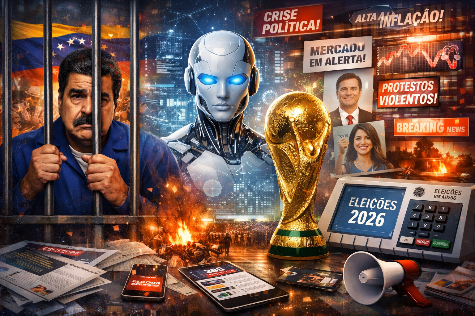 Você tem planos para conquistar, portanto não se distraia com o ano de 2026.